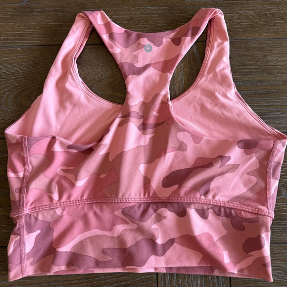 90 DEGREE Pink Camo Sports Bra - Picture 2 of 7